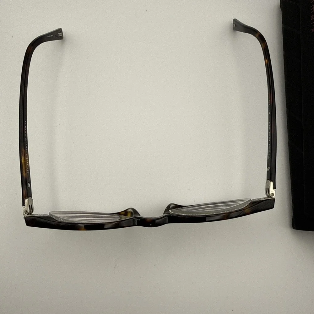 KLIIK DENMARK Frames Only K-539 47029-140 tortoise AUTHENTIC EYEGLASSES &  Case!